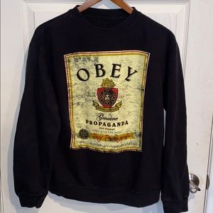 Obey Propaganda Vintage Print Sweater / Crewneck